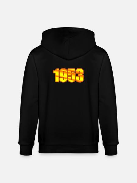 1953 - Stanley/Stella CULTIVATOR Unisex Organic Hooded Jacket - black