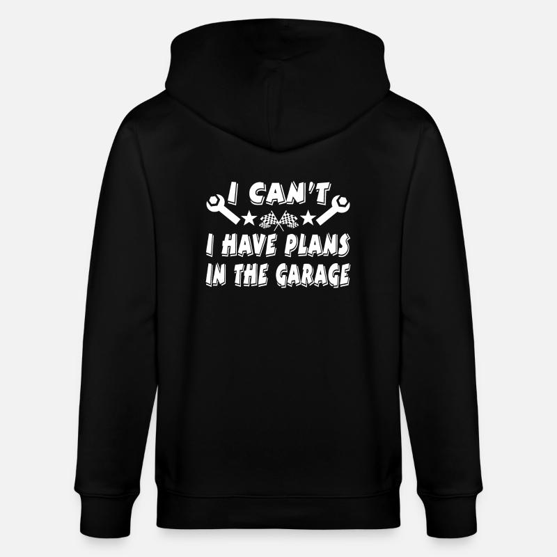 Garage - Veste à capuche bio CULTIVATOR Stanley/Stella Unisexe - noir