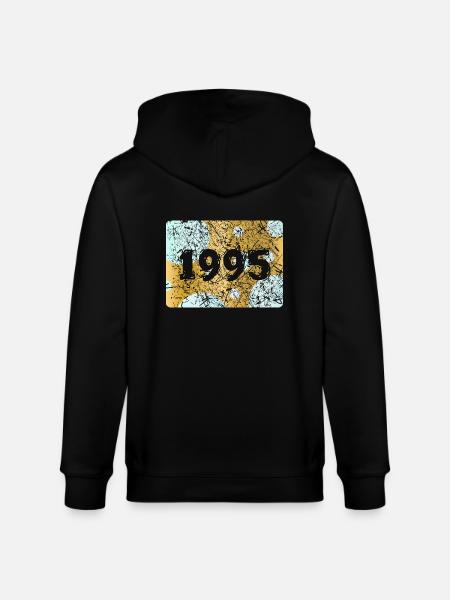 1995 1995 - Stanley/Stella CULTIVATOR Unisex Organic Hooded Jacket - black