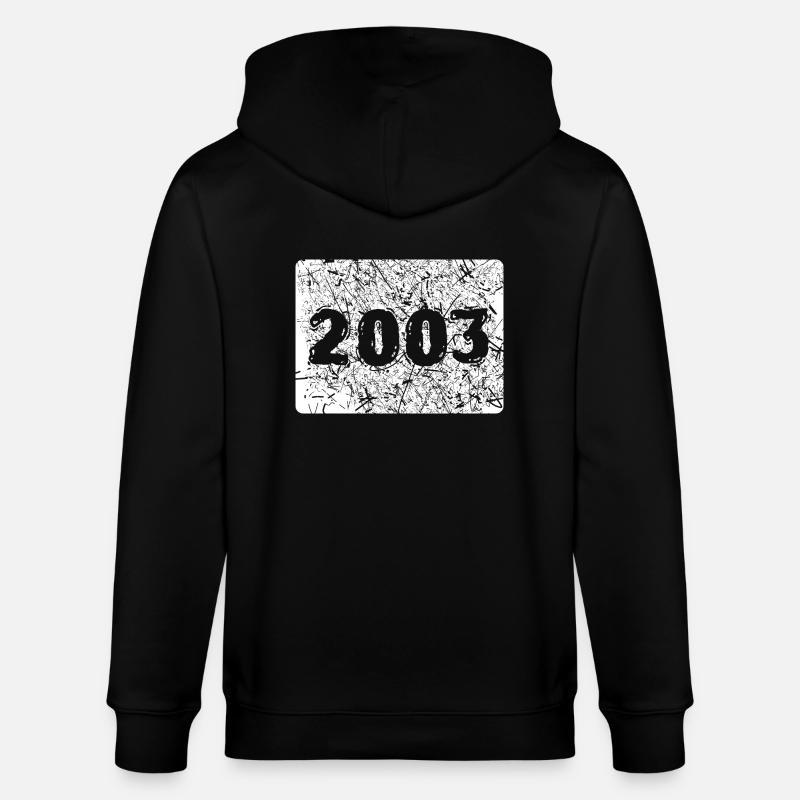 2003 2003 - Veste à capuche bio CULTIVATOR Stanley/Stella Unisexe - noir