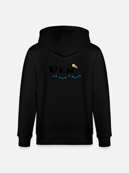 Ulm - Stanley/Stella CULTIVATOR  Unisex Organic Hooded Jacket - black