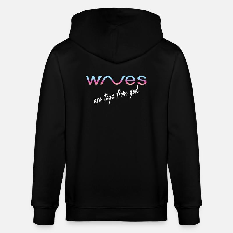 Jouets Waves de Dieu - Veste à capuche bio CULTIVATOR Stanley/Stella Unisexe - noir