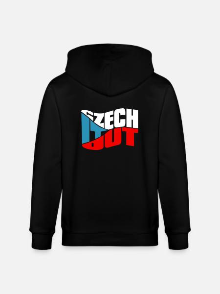 chech - Stanley/Stella Unisex Bio-Kapuzenjacke CULTIVATOR  - Schwarz