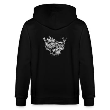 Inkognitok - Veste à capuche bio CULTIVATOR Stanley/Stella Unisexe - noir - Dos - Anna (173cm)