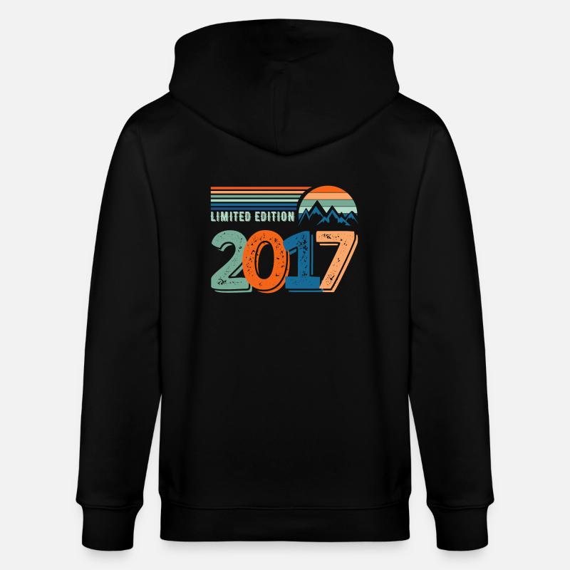Limitierte Auflage 2017 - Stanley/Stella Unisex Bio-Kapuzenjacke CULTIVATOR  - Schwarz