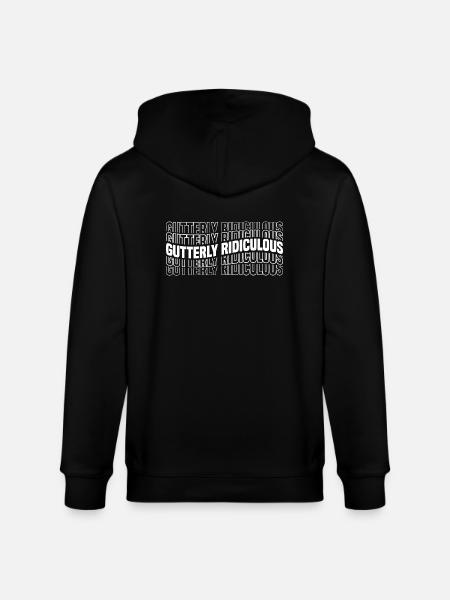 Gutterly Ridiculous 8 - Stanley/Stella Unisex Bio-Kapuzenjacke CULTIVATOR - Schwarz