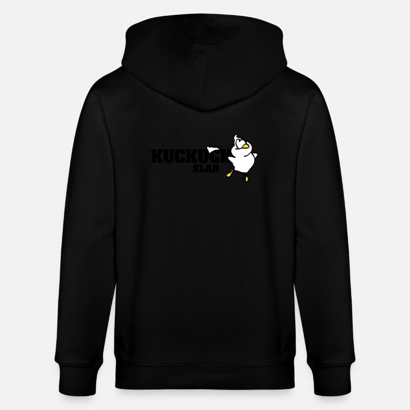 Kuckuck Klan - Stanley/Stella Unisex Bio-Kapuzenjacke CULTIVATOR  - Schwarz