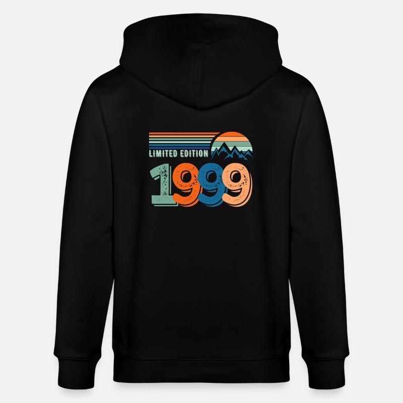 Limited edition 1999 - Veste à capuche bio CULTIVATOR Stanley/Stella Unisexe - noir