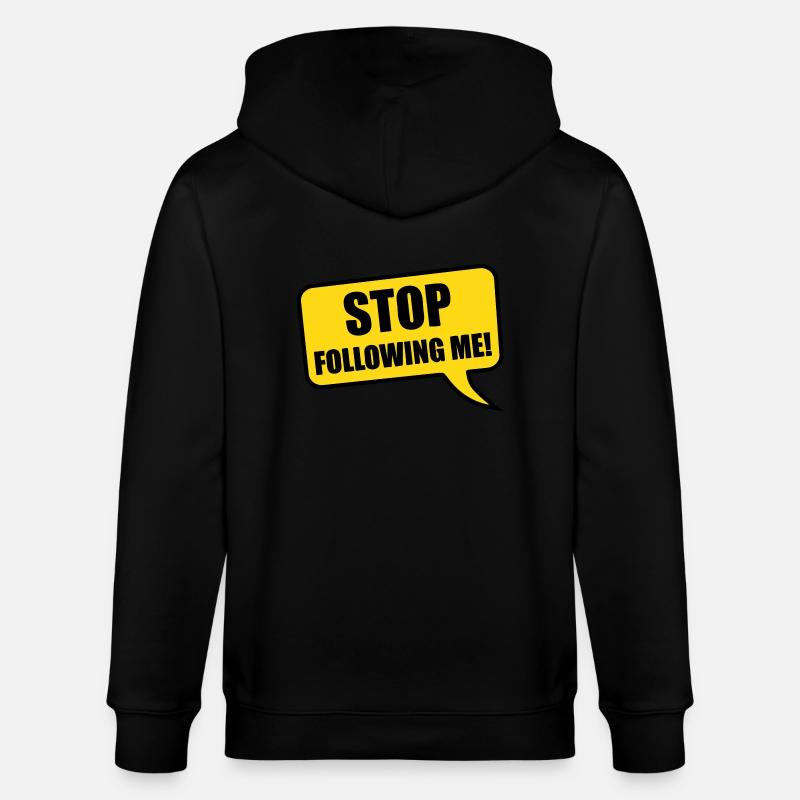 stop - Veste à capuche bio CULTIVATOR Stanley/Stella Unisexe - noir