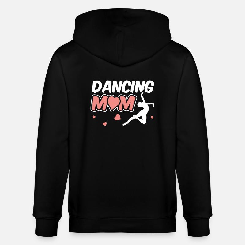 Maman danseuse - Veste à capuche bio CULTIVATOR Stanley/Stella Unisexe - noir