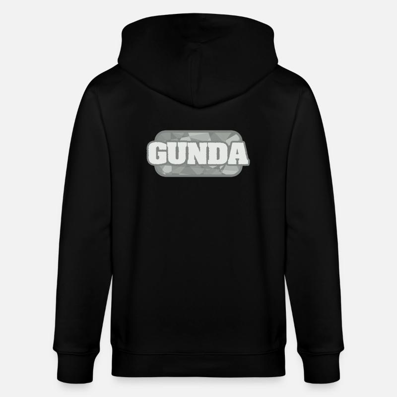 Gunda - Stanley/Stella Unisex Bio-Kapuzenjacke CULTIVATOR  - Schwarz