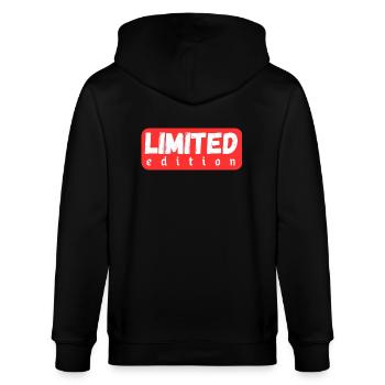 Limited edition - Stanley/Stella CULTIVATOR  Unisex Organic Hooded Jacket - black - Back - Anna (173cm)
