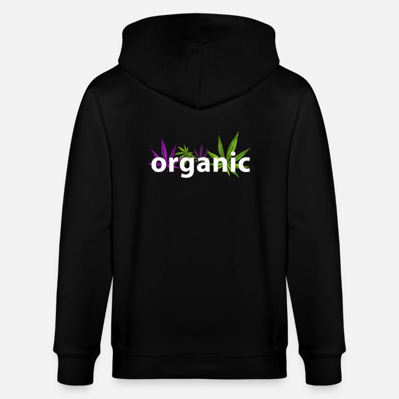 CN4 - Stanley/Stella Unisex Bio-Kapuzenjacke CULTIVATOR  - Schwarz