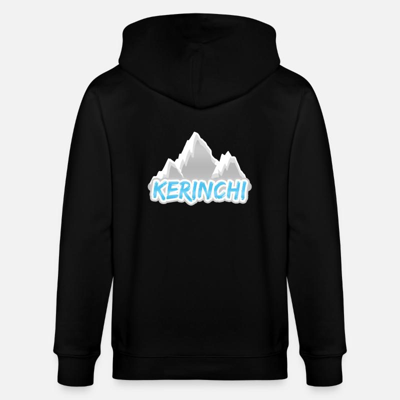 Mont Kerinchi - Veste à capuche bio CULTIVATOR Stanley/Stella Unisexe - noir