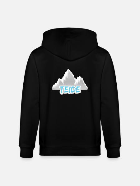 Mount Teide - Stanley/Stella CULTIVATOR Unisex Organic Hooded Jacket - black