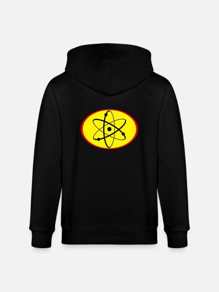 nerdman_042012a_3c - Stanley/Stella CULTIVATOR  Unisex Organic Hooded Jacket - black
