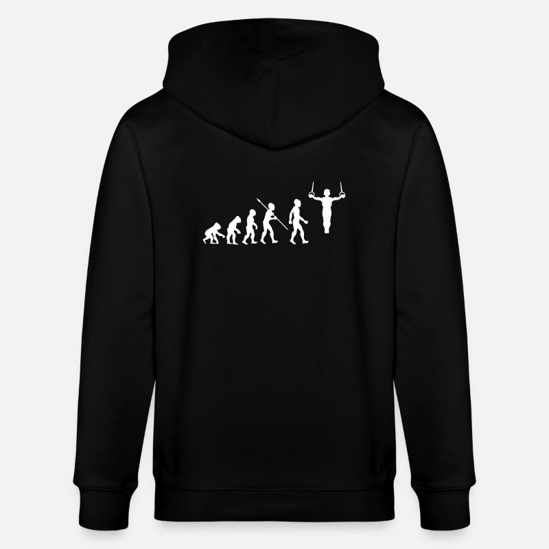 Evolution Gymnastics Gymnastics Acrobatics Gymnastics - Stanley/Stella CULTIVATOR  Unisex Organic Hooded Jacket - black