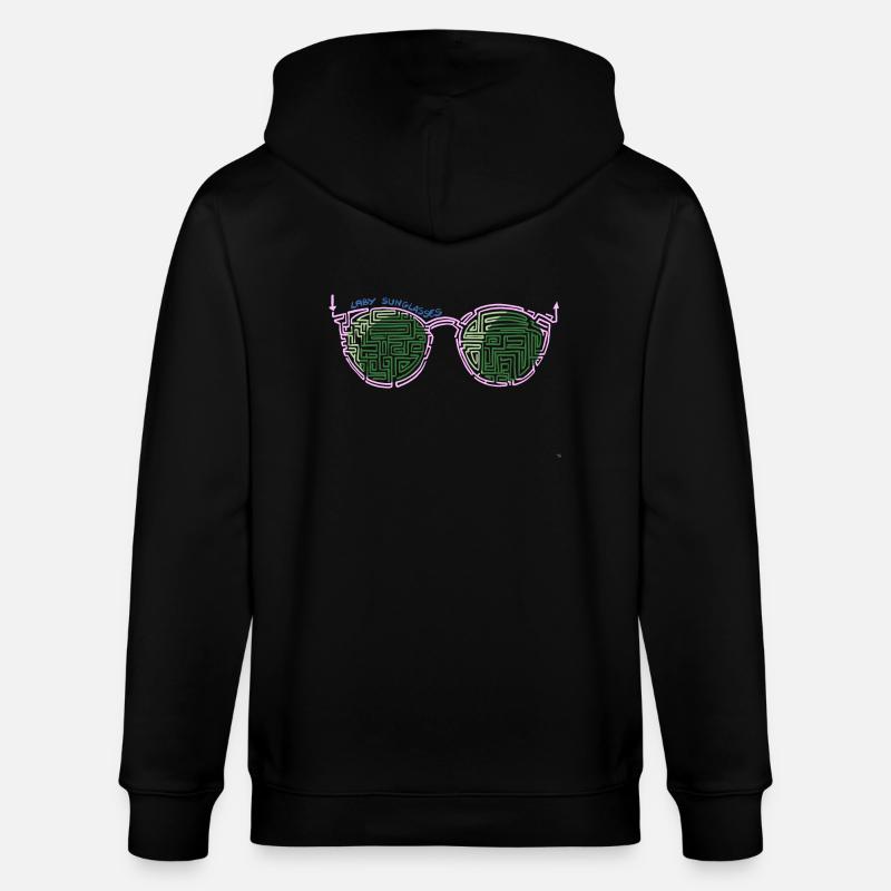 Laby Sonnenbrille 2 - Stanley/Stella Unisex Bio-Kapuzenjacke CULTIVATOR  - Schwarz