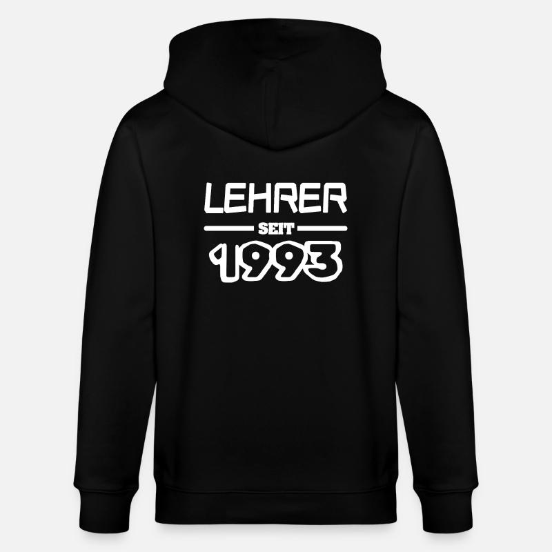 Enseignant 1993 - Veste à capuche bio CULTIVATOR Stanley/Stella Unisexe - noir