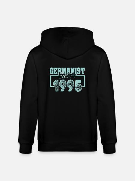 Job 1995 - Stanley/Stella CULTIVATOR  Unisex Organic Hooded Jacket - black