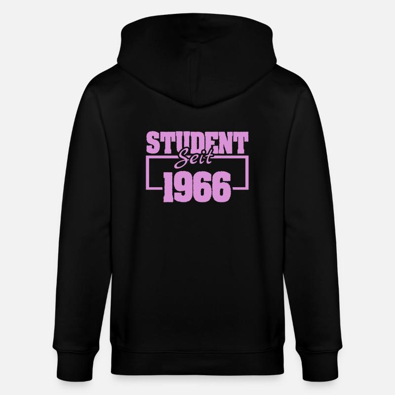 1966 1966 - Veste à capuche bio CULTIVATOR Stanley/Stella Unisexe - noir