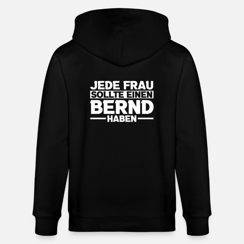 Bernd - Veste à capuche bio CULTIVATOR Stanley/Stella Unisexe - noir