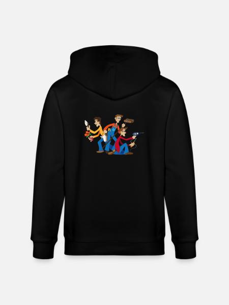 bricoleurs - Veste à capuche bio CULTIVATOR Stanley/Stella Unisexe - noir