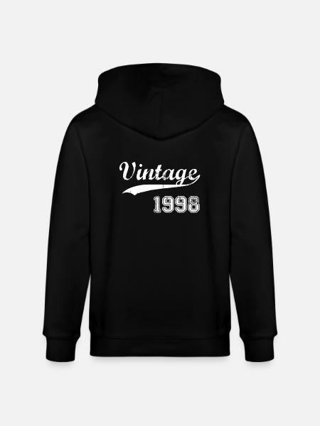 1998 - Stanley/Stella Unisex Bio-Kapuzenjacke CULTIVATOR  - Schwarz