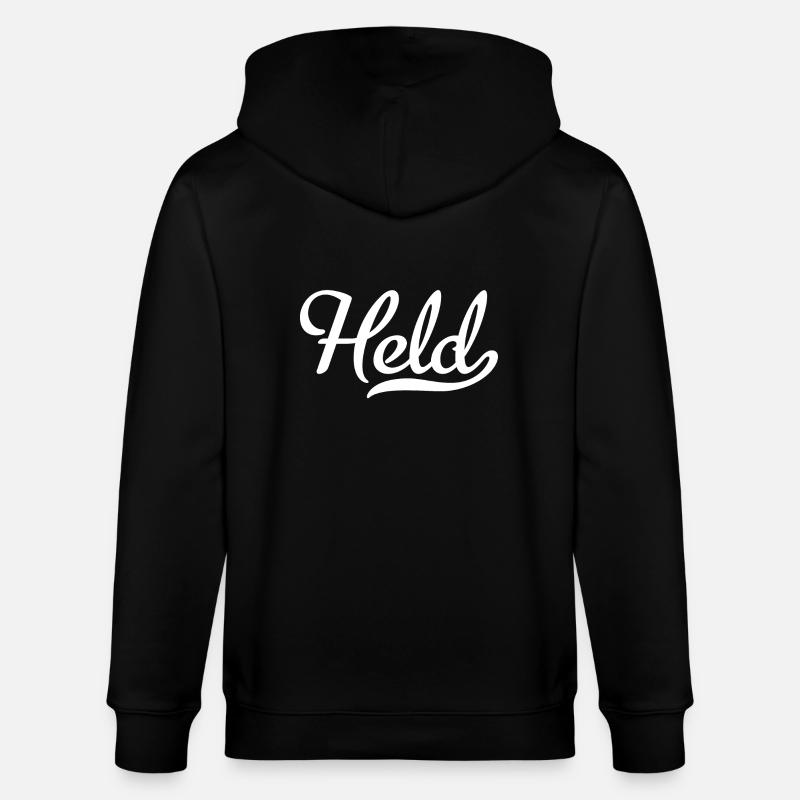 Held - Stanley/Stella Unisex Bio-Kapuzenjacke CULTIVATOR  - Schwarz