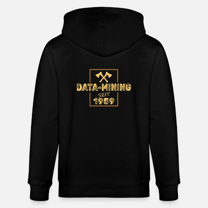Data 1959 - Stanley/Stella Unisex Bio-Kapuzenjacke CULTIVATOR  - Schwarz