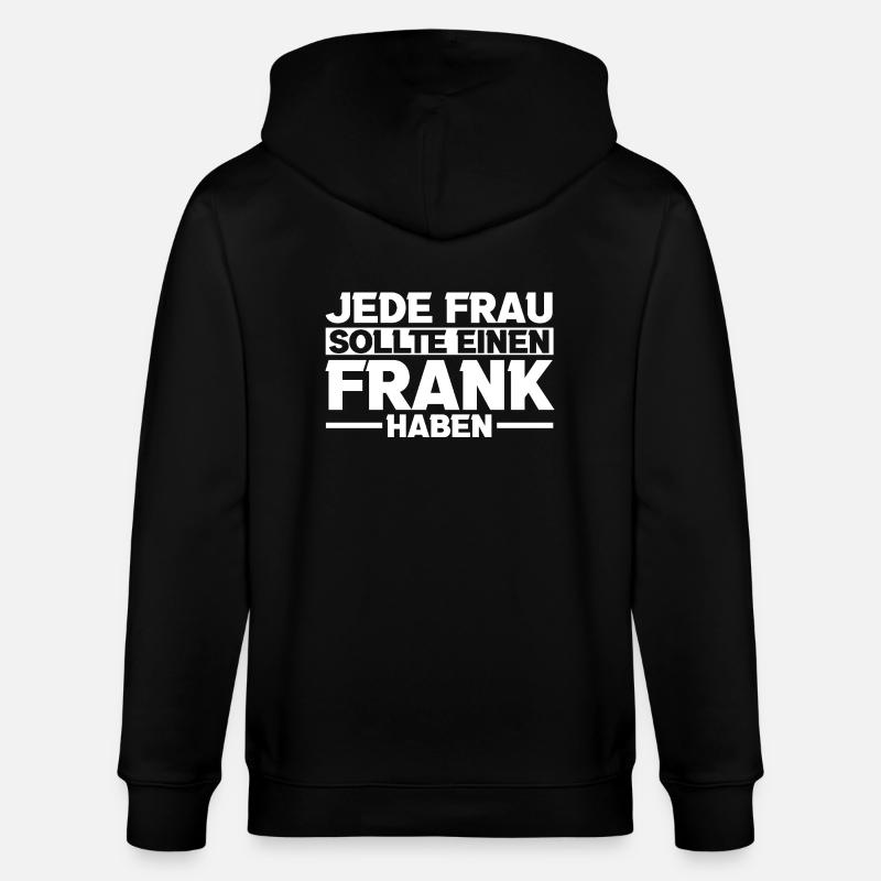 Frank - Stanley/Stella Unisex Bio-Kapuzenjacke CULTIVATOR  - Schwarz
