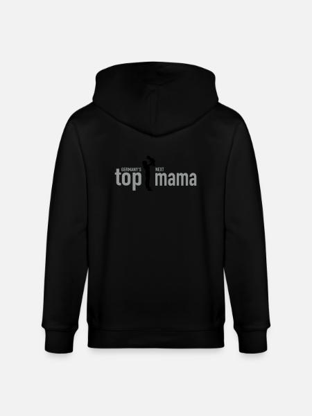 top mama - Stanley/Stella Unisex Bio-Kapuzenjacke CULTIVATOR - Schwarz