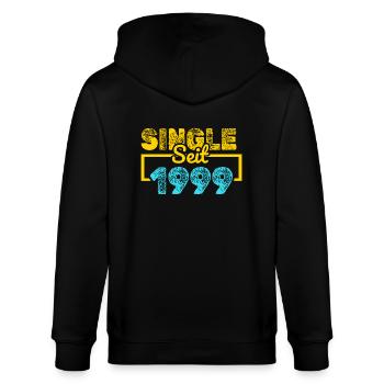 1999 - Stanley/Stella Unisex Bio-Kapuzenjacke CULTIVATOR  - Schwarz - Hinten - Anna (173cm)