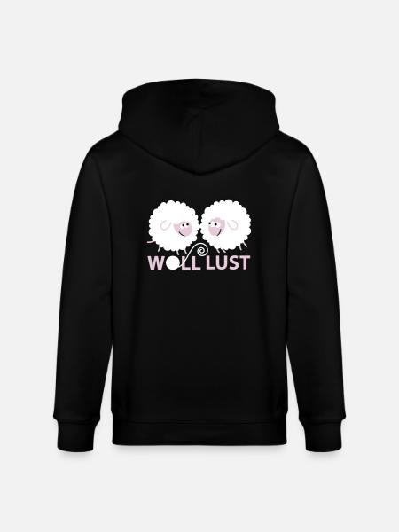 Woll Lust - Stanley/Stella Unisex Bio-Kapuzenjacke CULTIVATOR  - Schwarz