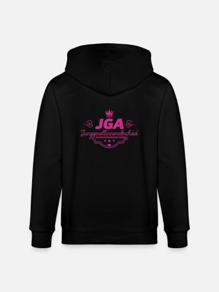 junggesellinnenabschied - Stanley/Stella Unisex Bio-Kapuzenjacke CULTIVATOR  - Schwarz
