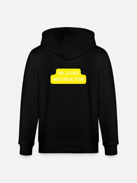 Pilates Instructor Teacher - Stanley/Stella CULTIVATOR  Unisex Organic Hooded Jacket - black