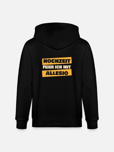 Gift for Allesio - Stanley/Stella CULTIVATOR  Unisex Organic Hooded Jacket - black
