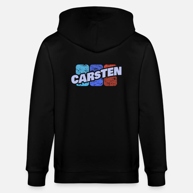 Carsten Carsten - Veste à capuche bio CULTIVATOR Stanley/Stella Unisexe - noir