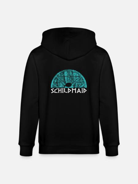 Schildmaid - Stanley/Stella Unisex Bio-Kapuzenjacke CULTIVATOR - Schwarz