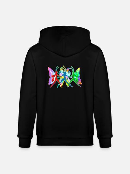 Spring Dance - Stanley/Stella CULTIVATOR Unisex Organic Hooded Jacket - black