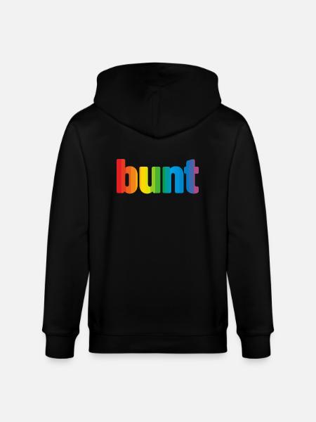 bunt - Stanley/Stella Unisex Bio-Kapuzenjacke CULTIVATOR - Schwarz