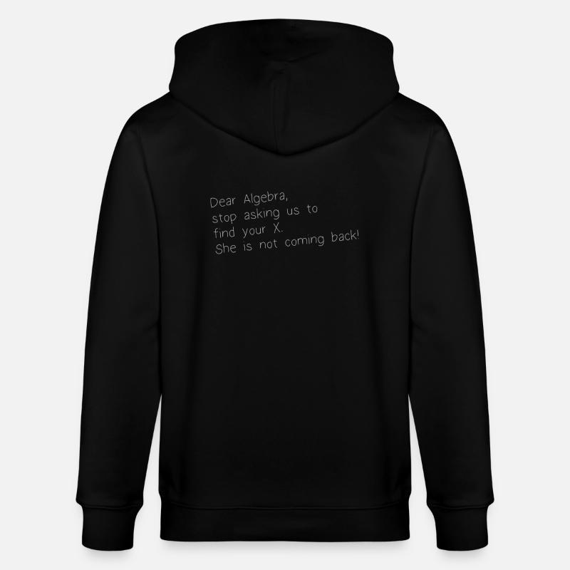 DEAR ALGEBRA - Stanley/Stella Unisex Bio-Kapuzenjacke CULTIVATOR  - Schwarz