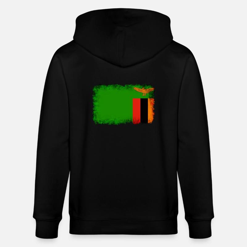 Zambie comme Zambie - Veste à capuche bio CULTIVATOR Stanley/Stella Unisexe - noir