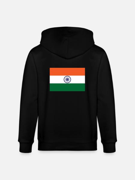 Inde - Veste à capuche bio CULTIVATOR Stanley/Stella Unisexe - noir