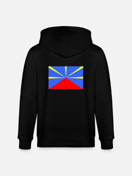Réunion - Stanley/Stella Unisex Bio-Kapuzenjacke CULTIVATOR - Schwarz