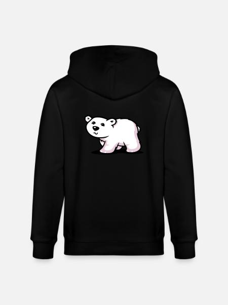 Eisbär - Stanley/Stella Unisex Bio-Kapuzenjacke CULTIVATOR - Schwarz