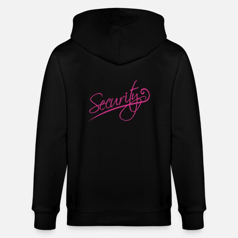 Security - Stanley/Stella Unisex Bio-Kapuzenjacke CULTIVATOR  - Schwarz