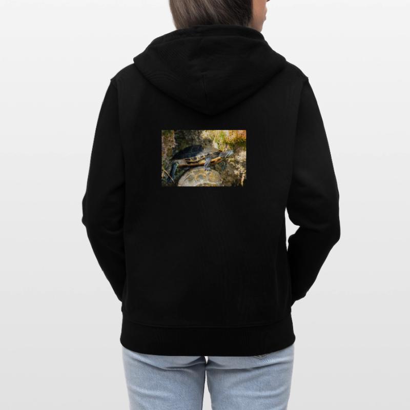 Trachemys scripta scripta scripta Veste à capuche bio CULTIVATOR Stanley/Stella Unisexe