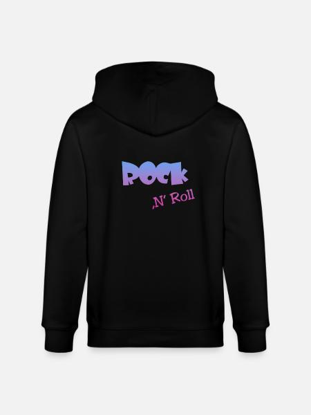 Rock n Roll - Stanley/Stella Unisex Bio-Kapuzenjacke CULTIVATOR - Schwarz