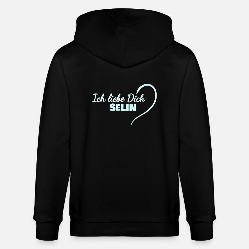 Selin - Veste à capuche bio CULTIVATOR Stanley/Stella Unisexe - noir